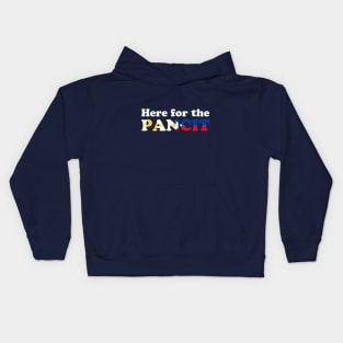 Here for the Pancit! - Filipino Food Kids Hoodie